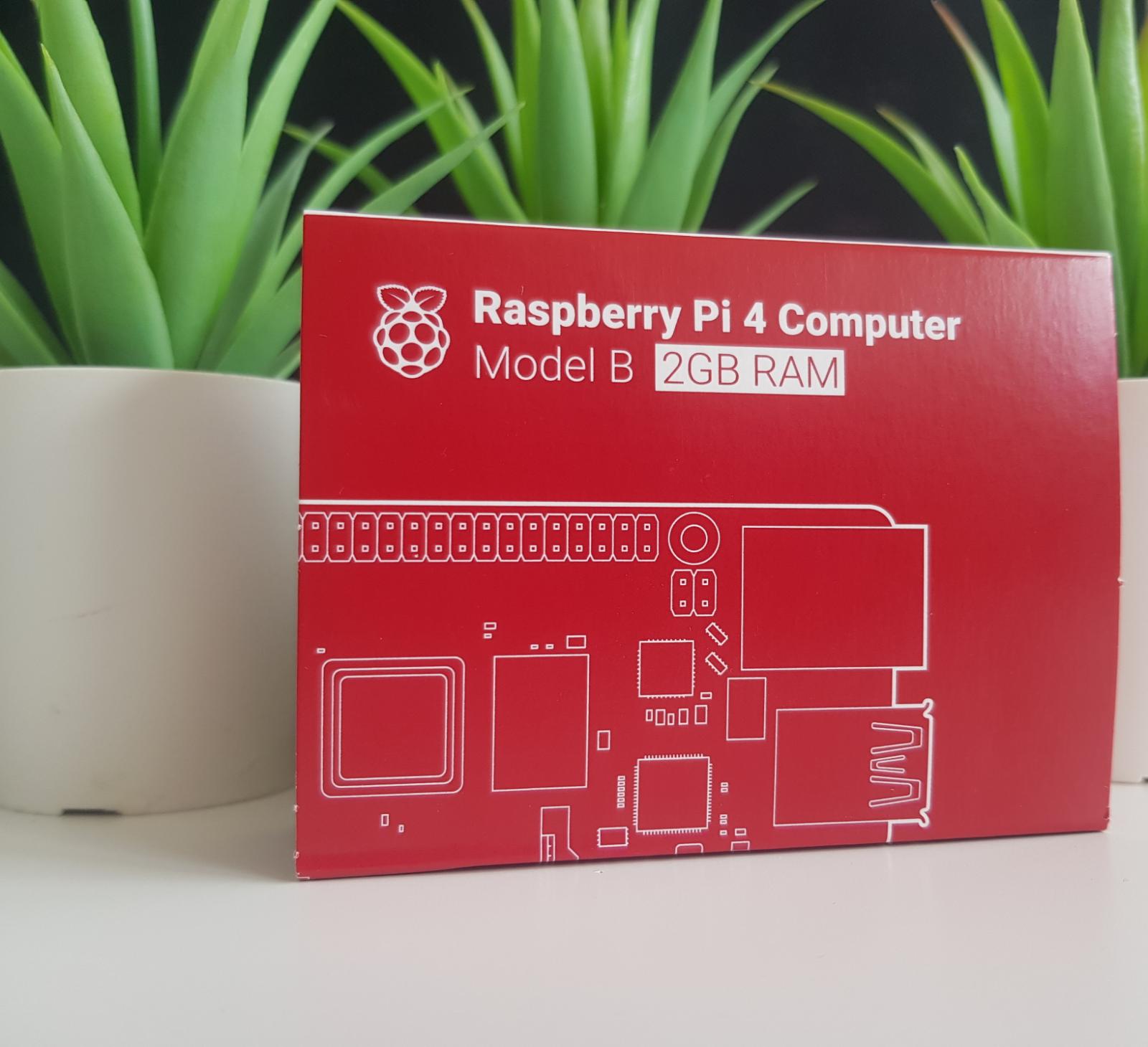 Raspberry Pi 4 Model B 2GBRAM Support 2.4/5.0 GHz WIFI Bluetooth 5.0