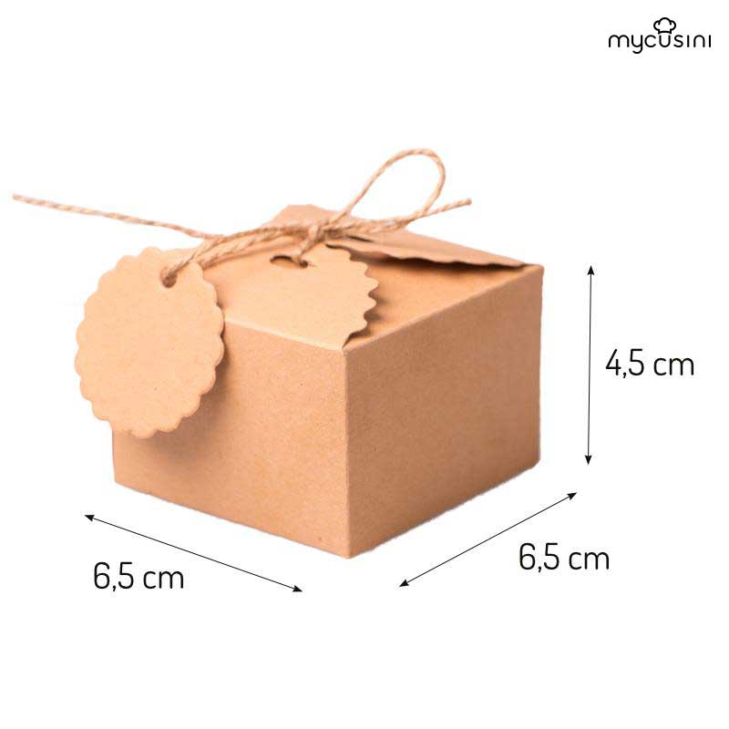 mycusini® Geschenkeverpackung Natural  (4Stück)